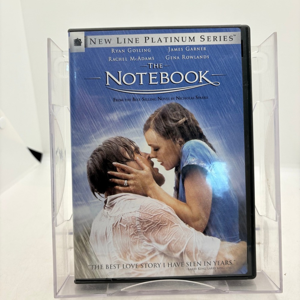 The Notebook DVD New Line Platinum Series Ryan Gosling Rachel McAdams 2-Disc Set